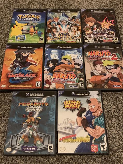 gamecube anime games